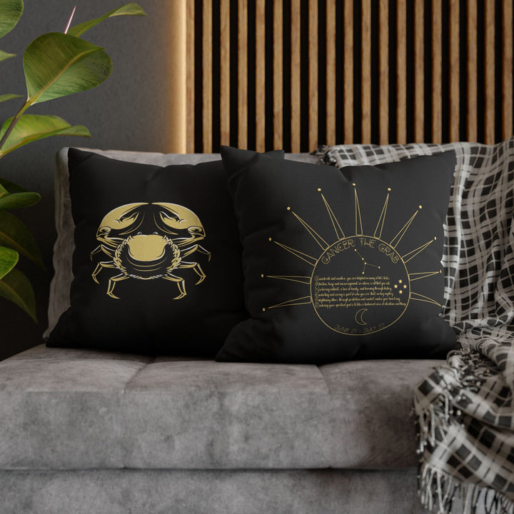 Cancer Acrostic Poem Pillow Cover