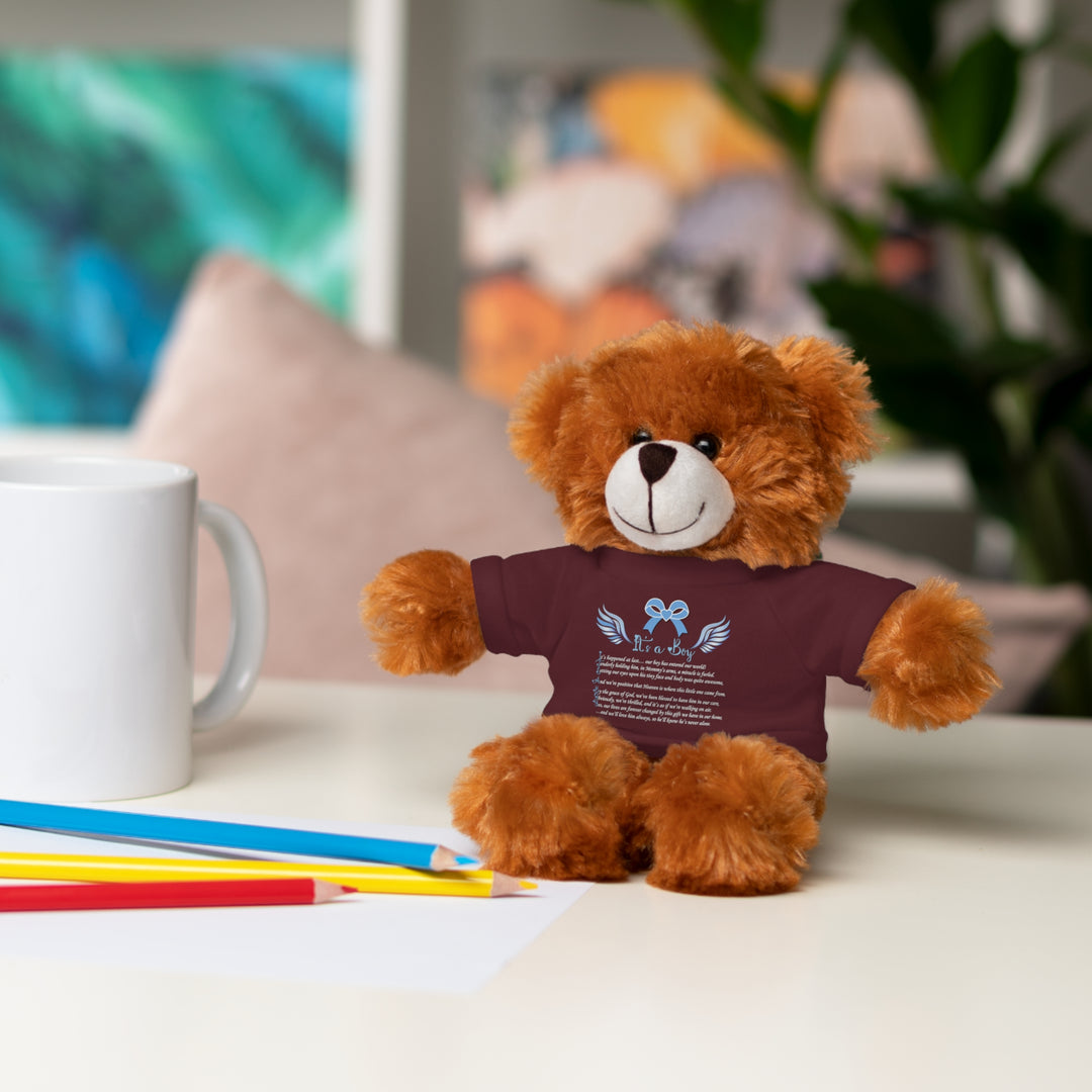 Baby Steps Stuffed Animals with Tee - It's a Boy