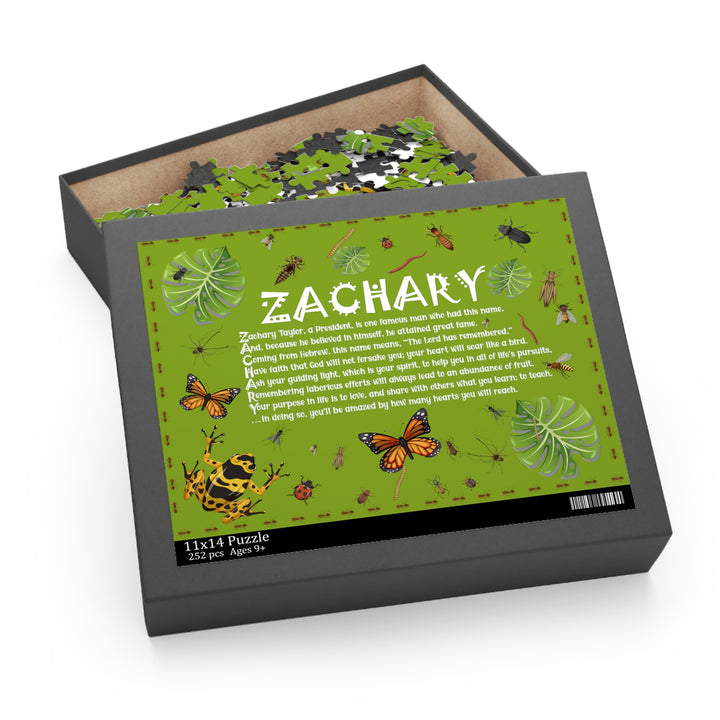 Namesakes Personalized Acrostic Name Puzzle Insect Design
