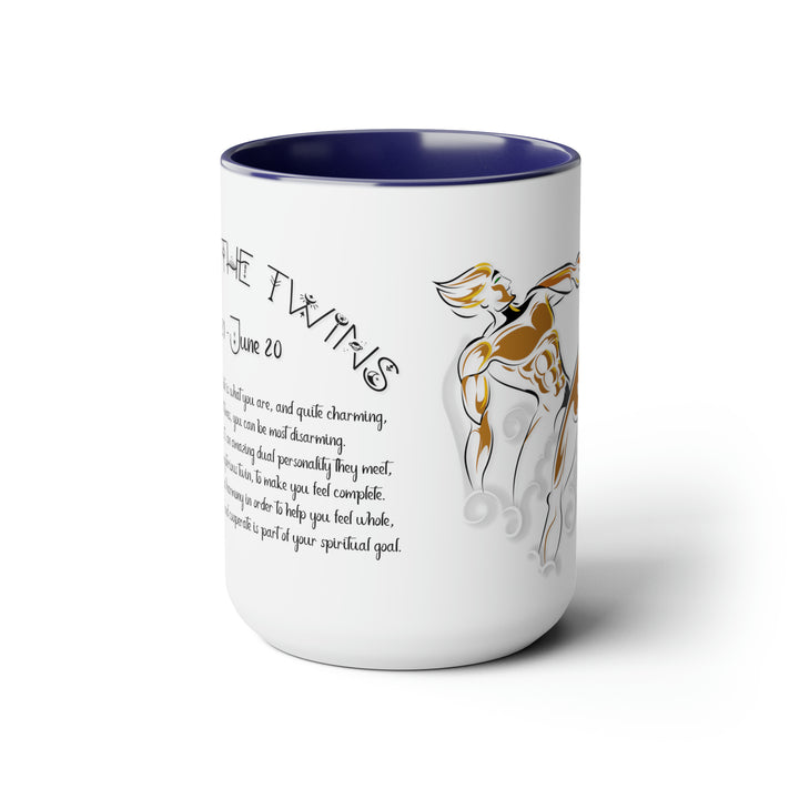 Written in the Stars Two-Tone Coffee Mugs - 15oz - Gemini