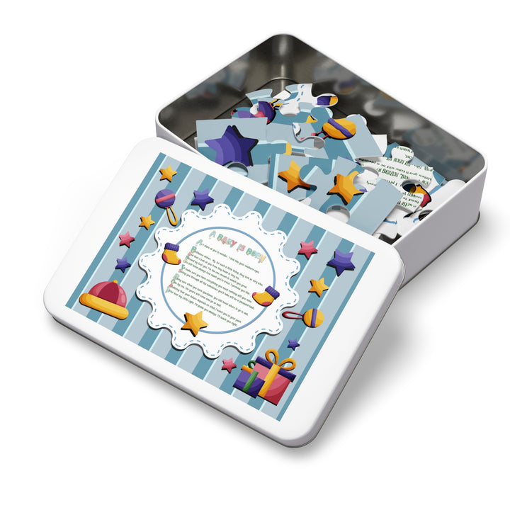 Baby Steps Acrostic Poem Jigsaw Puzzle - "A Baby is Born"