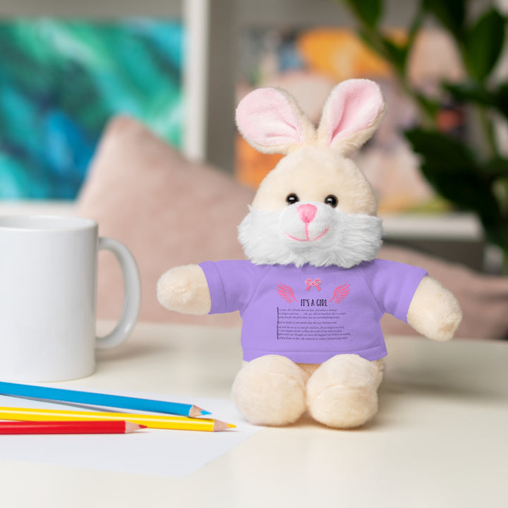 Baby Steps Stuffed Animals with Tee - It's a Girl