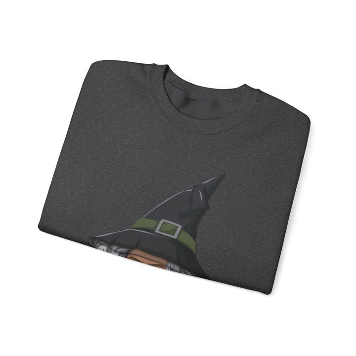 Happy Halloween Acrostic Poem Sweatshirt -  Old Witch