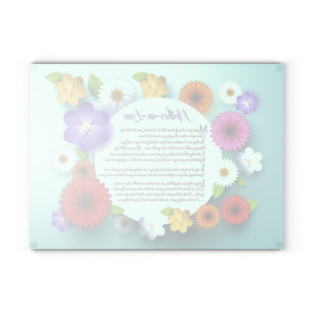 It's Just a Phrase Glass Cutting Board - Mother-in-Law