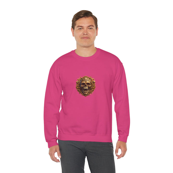 Happy Halloween Acrostic Poem Sweatshirt - Skull