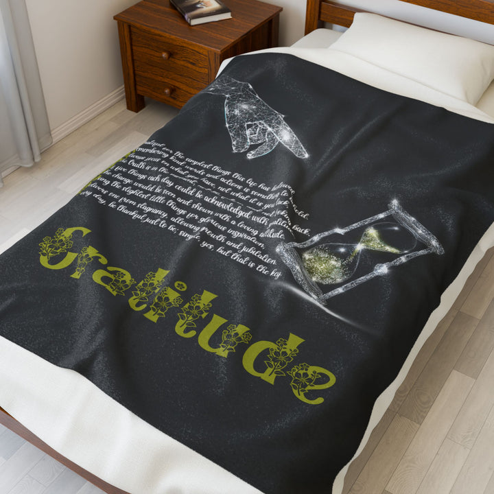 Gratitude Acrostic Poem Blanket