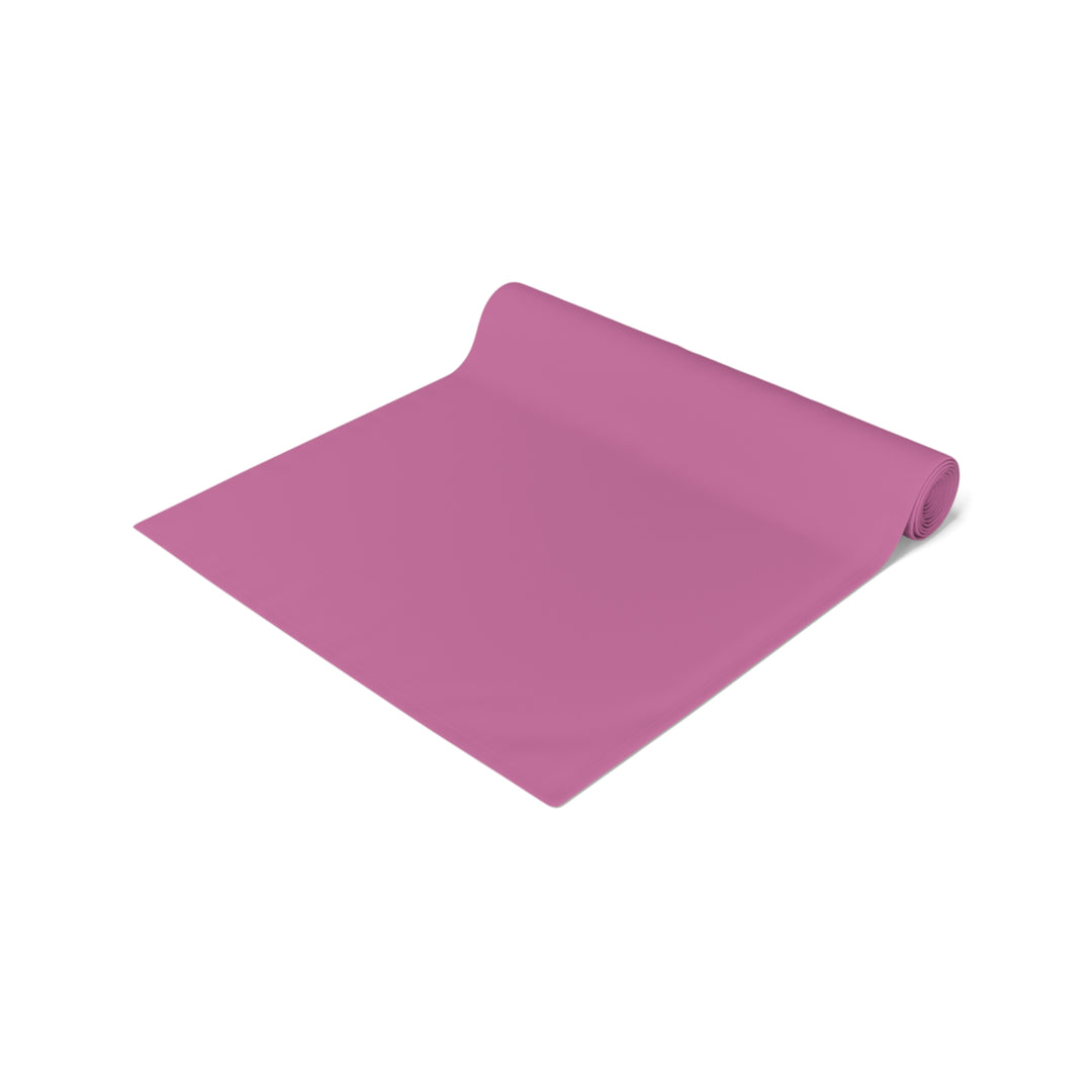 “A Baby is Born” Table Runner - Baby Items Font - Pink - No Personalization