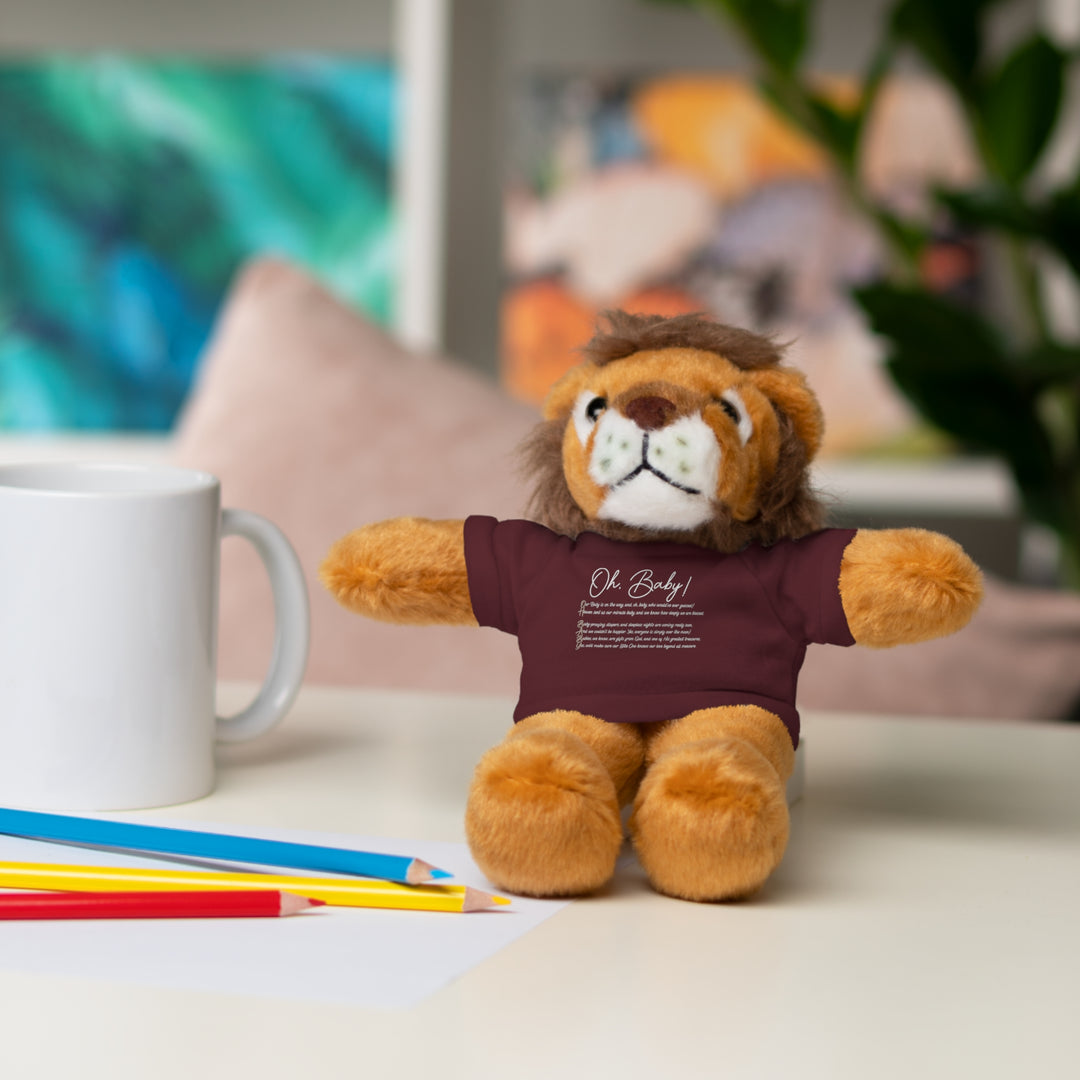 Oh, Baby Acrostic Poem Stuffed Animal Collection with T-Shirt