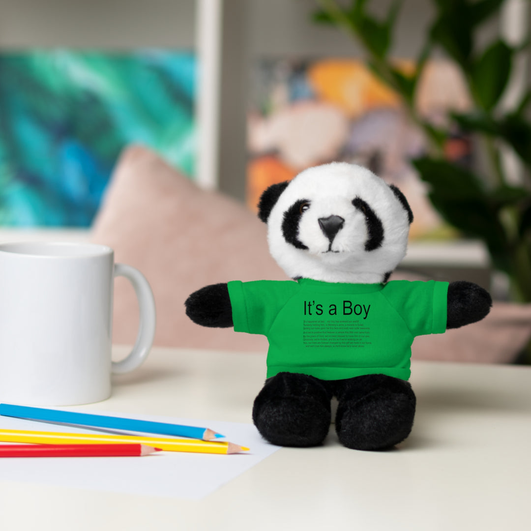 Baby Steps Stuffed Animals with Tee - It's a Boy