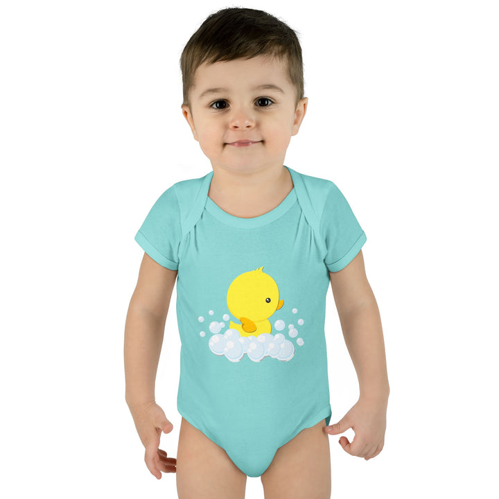 It's a Boy Acrostic Poem Baby Bodysuit - Ducky Design