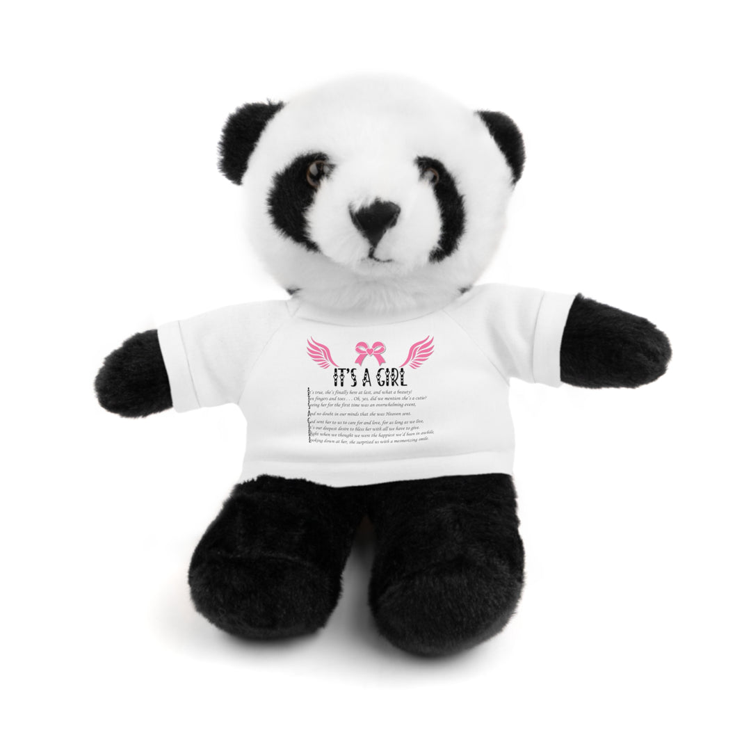 It's a Girl Acrostic Poem Stuffed Animal Collection with T-Shirt - Wings