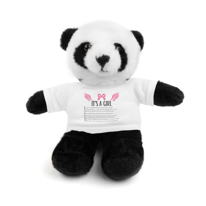 It's a Girl Acrostic Poem Stuffed Animal Collection with T-Shirt - Wings