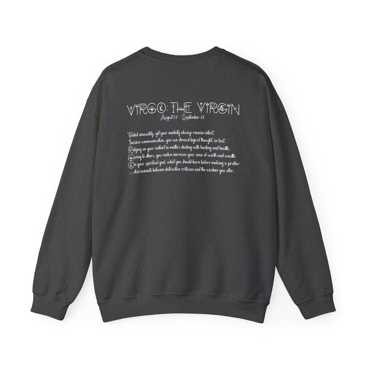 Virgo Acrostic Poem Astrology Sweatshirt - Unisex