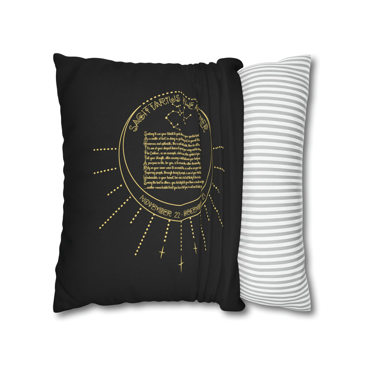 Written in the Stars Pillowcase/Cover Spelling Out "Sagittarius"