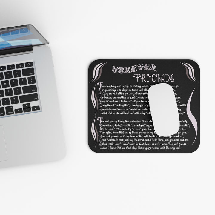 It's Just a Phrase Acrostic Poem Mouse Pad - "Forever Friends"
