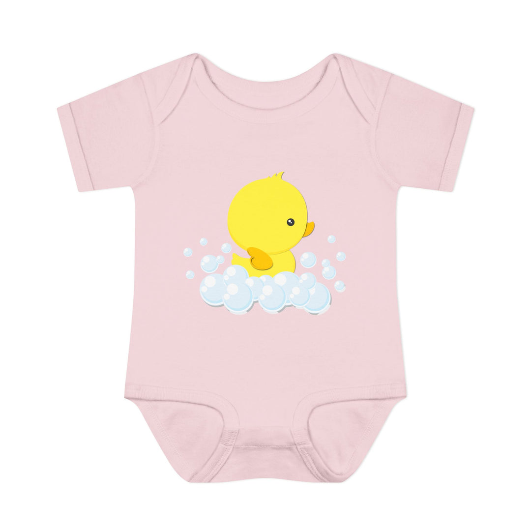 “It's a Girl” with Adorable Ducky Design Bodysuit