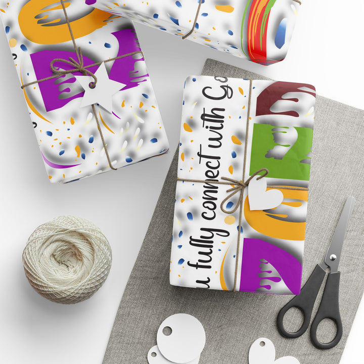 Namesakes Acrostic Poem Chic Gift Wrapping Paper
