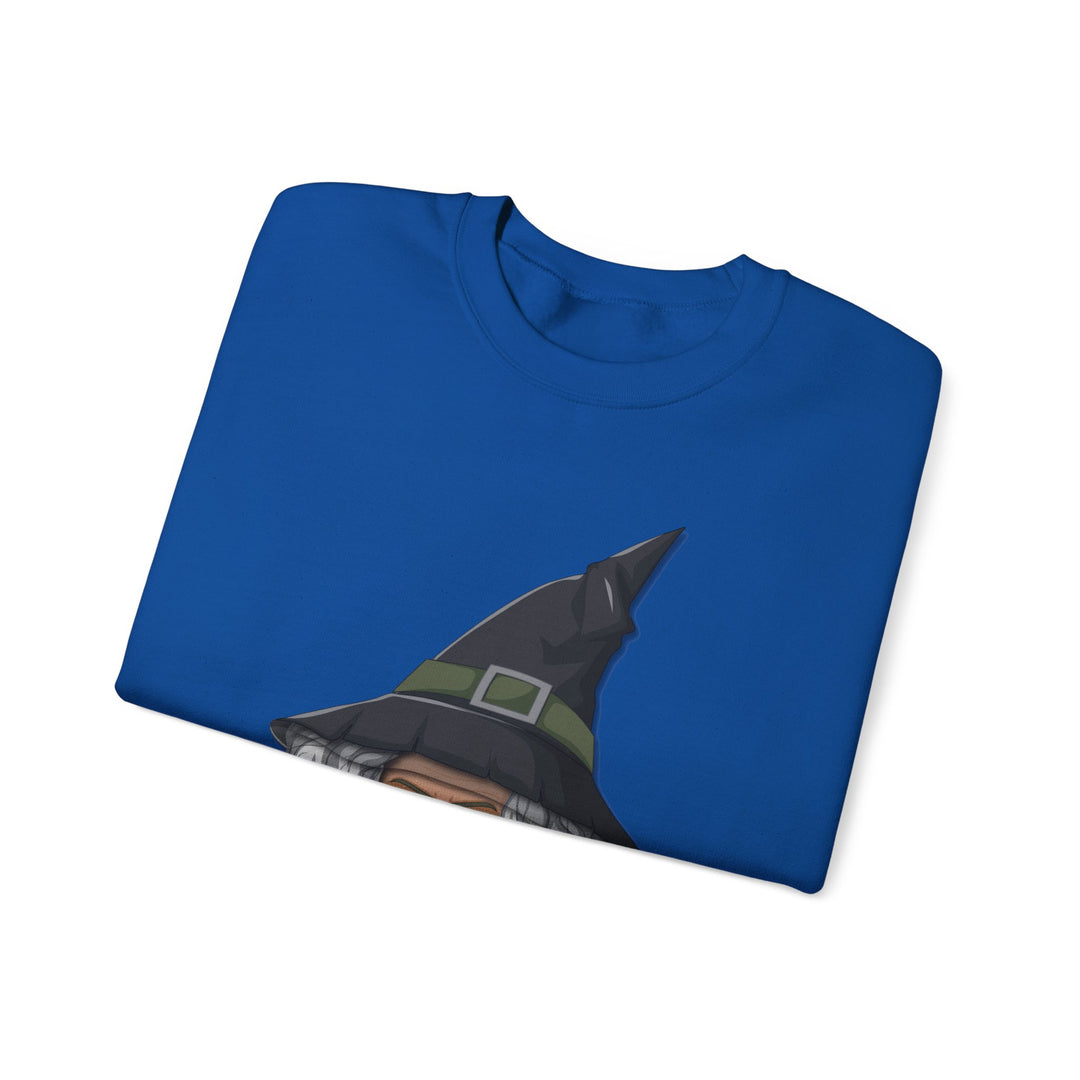 Happy Halloween Acrostic Poem Sweatshirt -  Old Witch