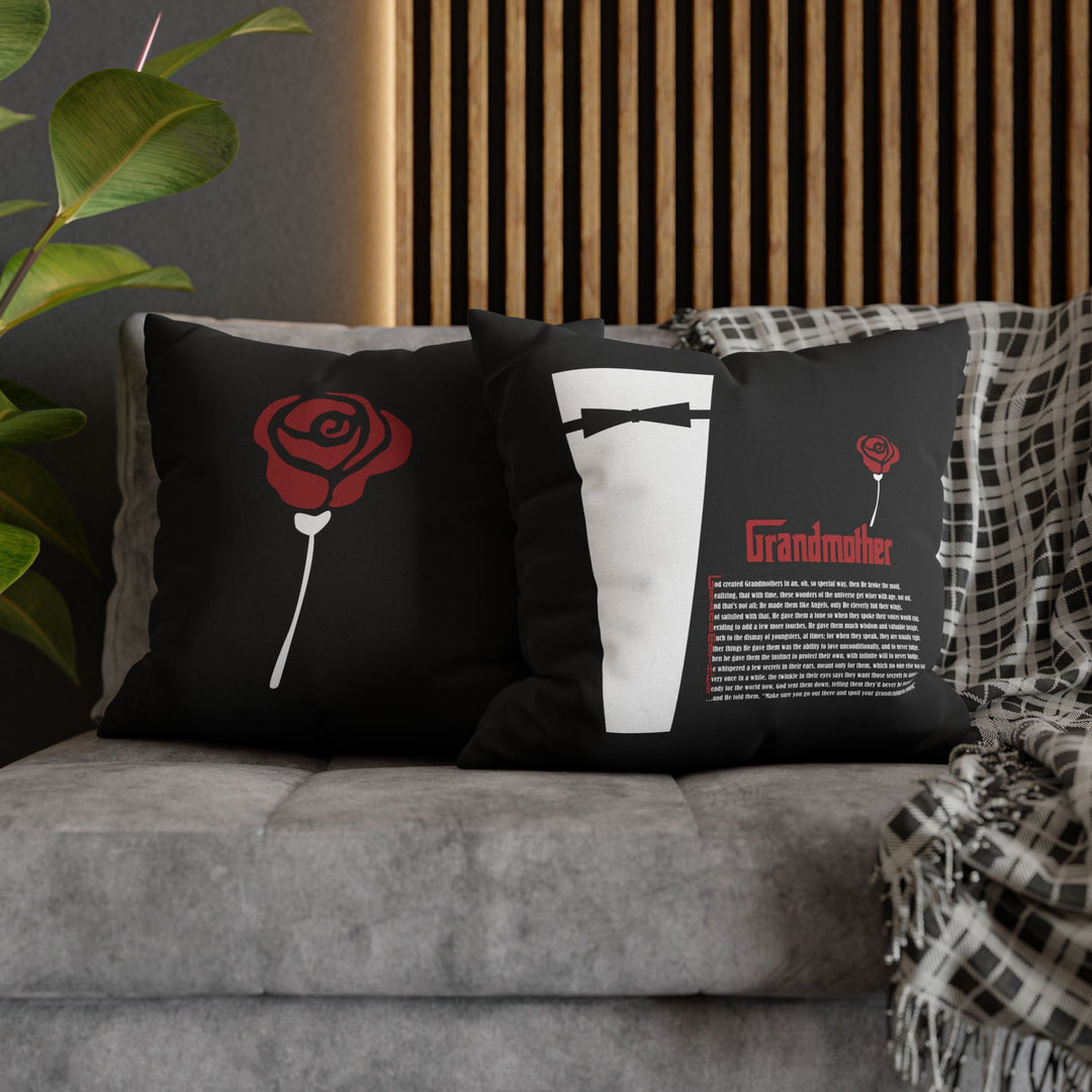 Grandmother Acrostic Poem Pillow Cover