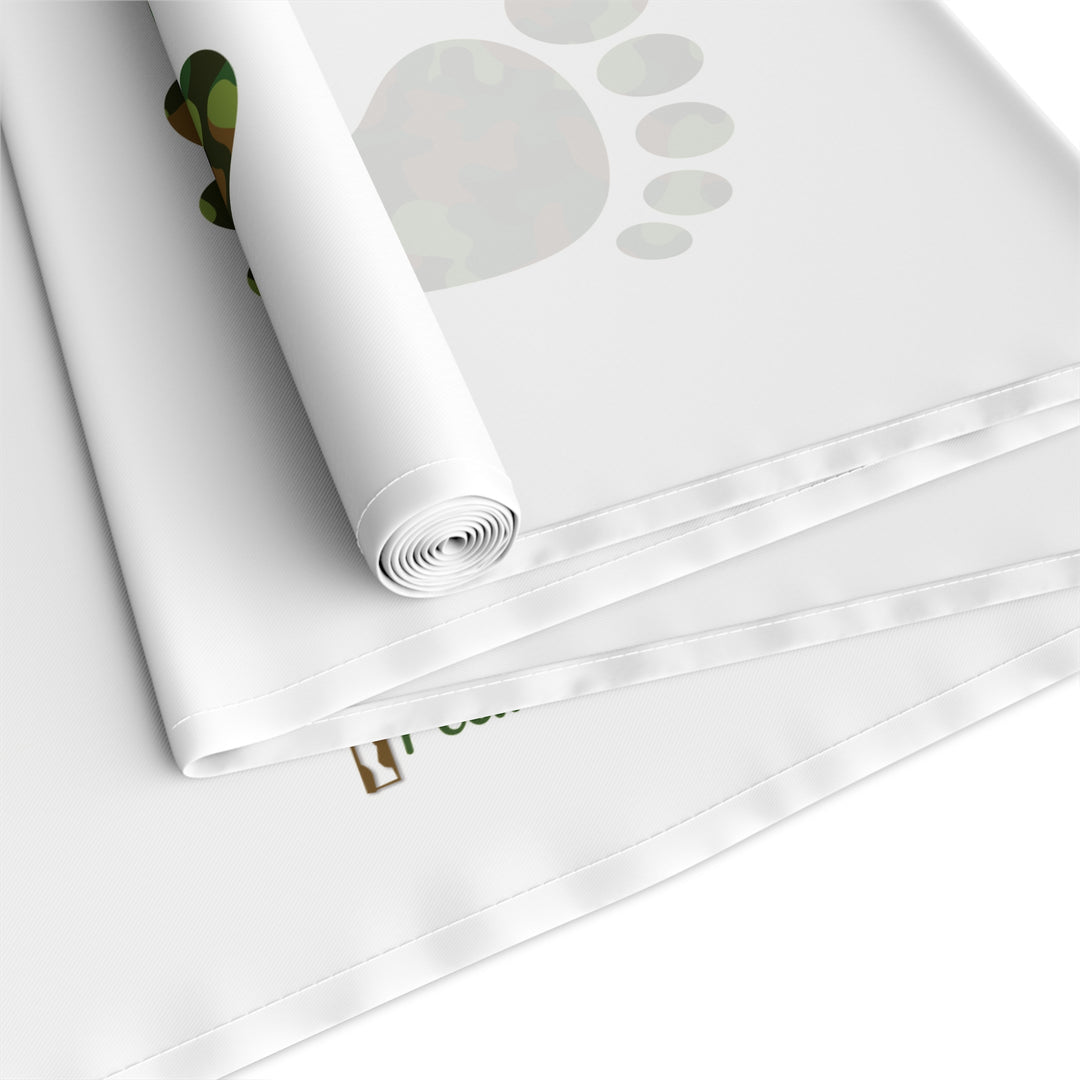 Baby Feet Table Runner - Camo - Personalized