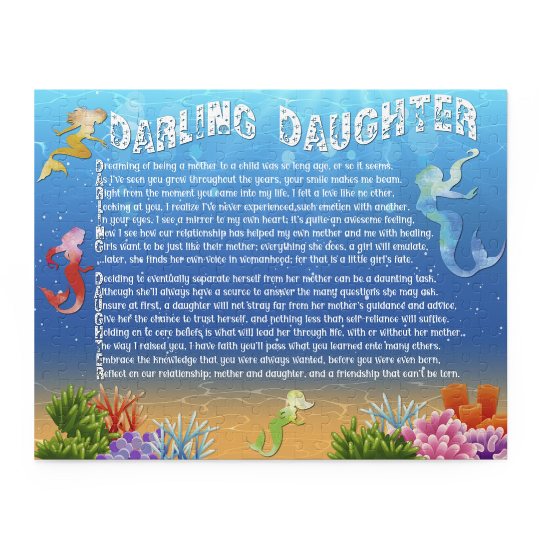 It's Just a Phrase "Darling Daughter" Acrostic Poem Jigsaw Puzzle