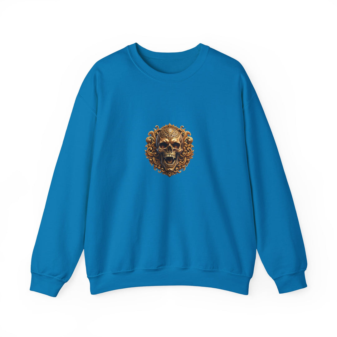 Happy Halloween Acrostic Poem Sweatshirt - Skull
