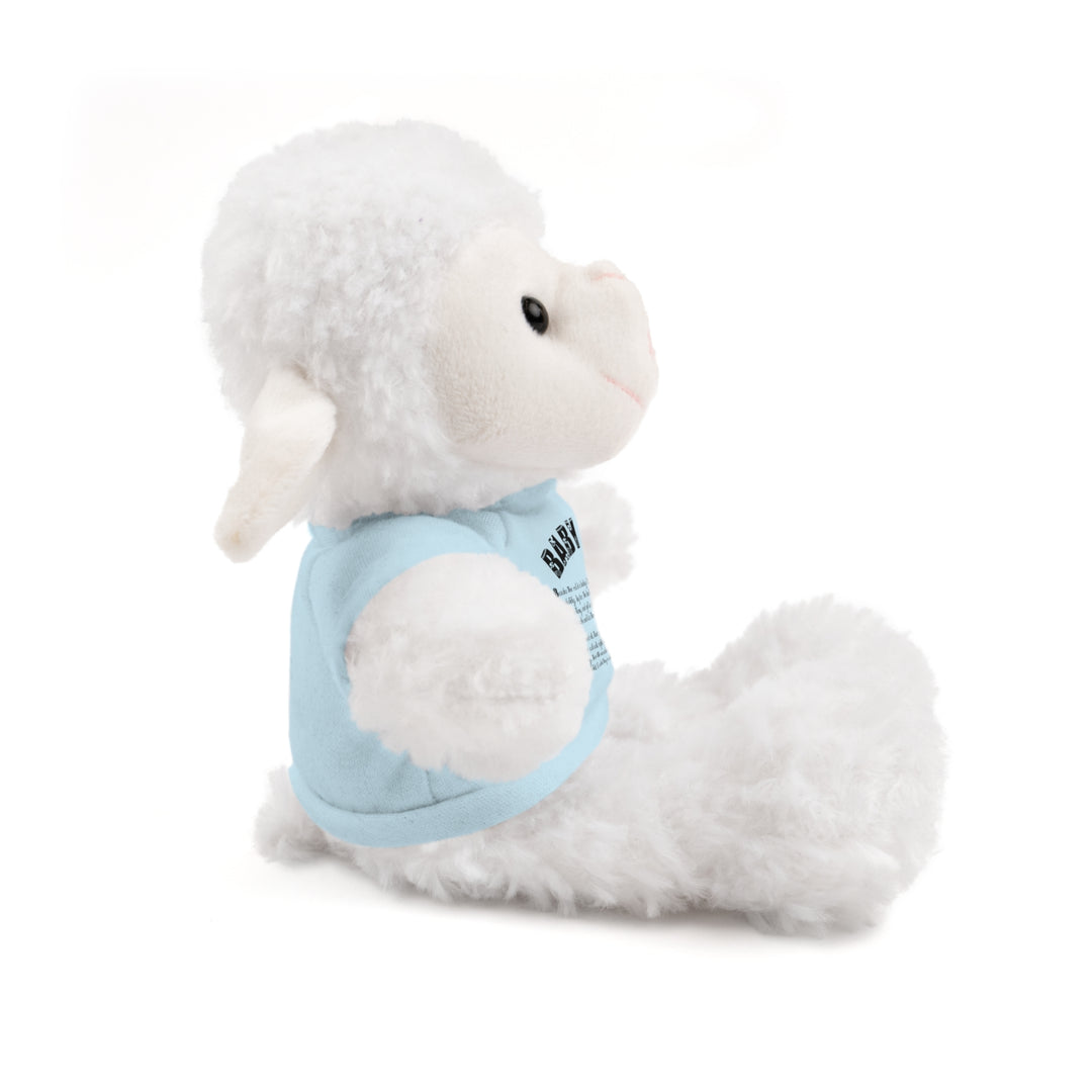 Baby Steps Stuffed Animals with Tee - Baby Feet - Blue Footprints