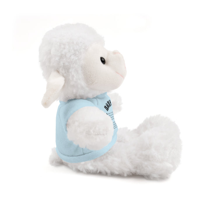 Baby Steps Stuffed Animals with Tee - Baby Feet - Blue Footprints