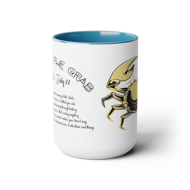 Written in the Stars Two-Tone Coffee Mugs - 15oz - Cancer