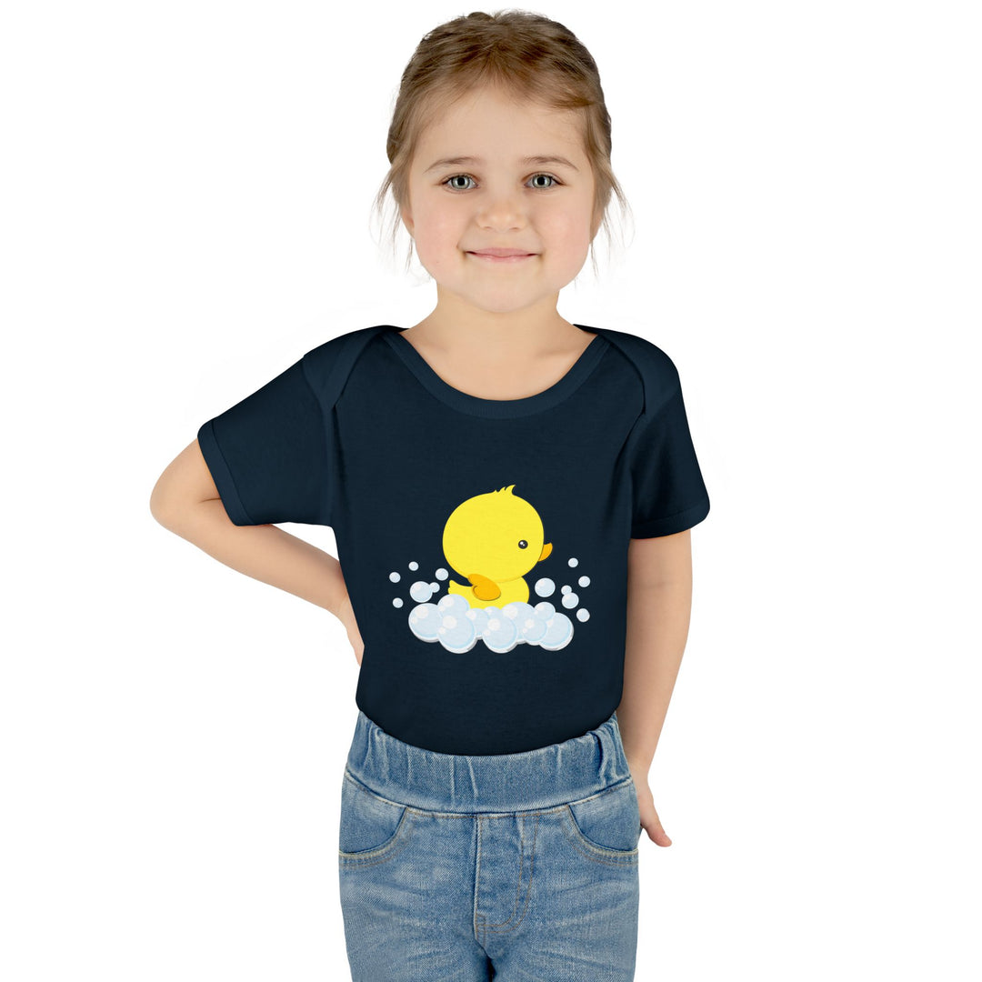 Baby Steps "It's a Boy" Acrostic Poem Bodysuit - Ducky Design