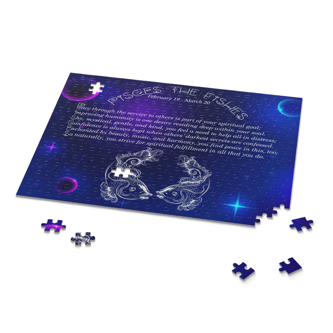 Pisces Acrostic Poem Puzzle