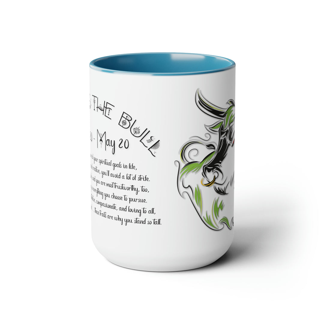 Written in the Stars Two-Tone Coffee Mugs - 15oz - Taurus