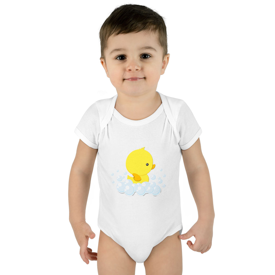 It's a Boy Acrostic Poem Baby Bodysuit - Ducky Design