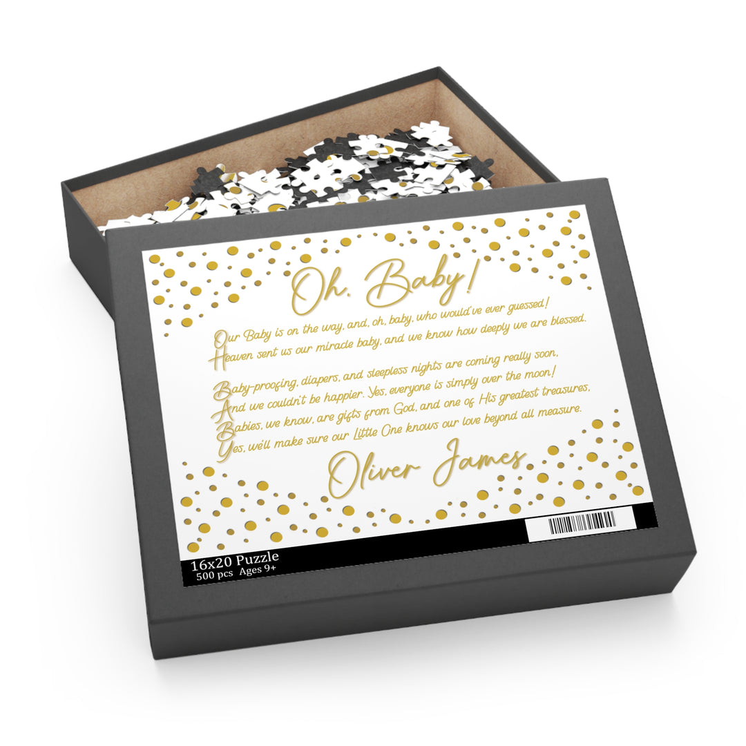 Oh, Baby! Acrostic Poem - Personalized