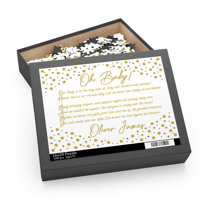 Oh, Baby! Acrostic Poem - Personalized