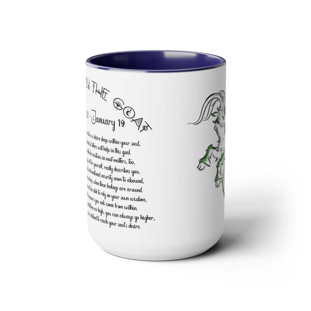 Capricorn Two-Tone Coffee Mugs - 15oz