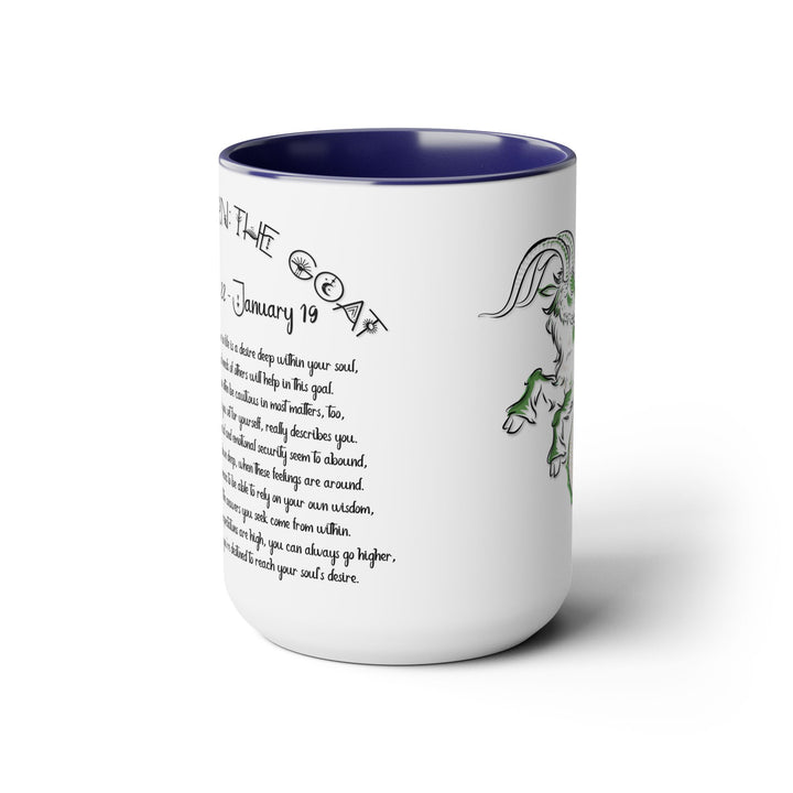 Capricorn Two-Tone Coffee Mugs - 15oz