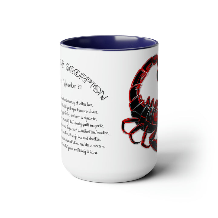 Written in the Stars Two-Tone Coffee Mugs - 15oz - Scorpio