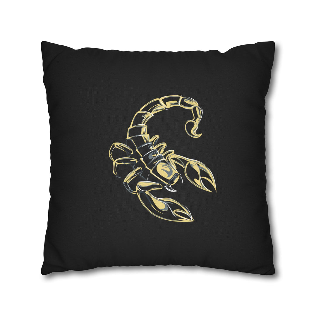 Scorpio Acrostic Poem Pillow Cover