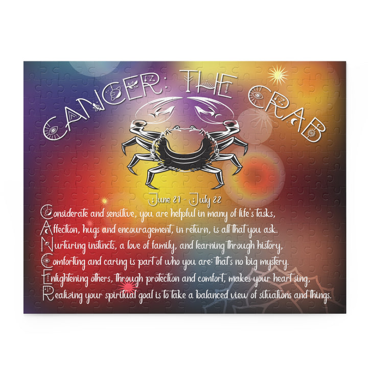 "Cancer" Acrostic Poem Horoscope Puzzle - Beams