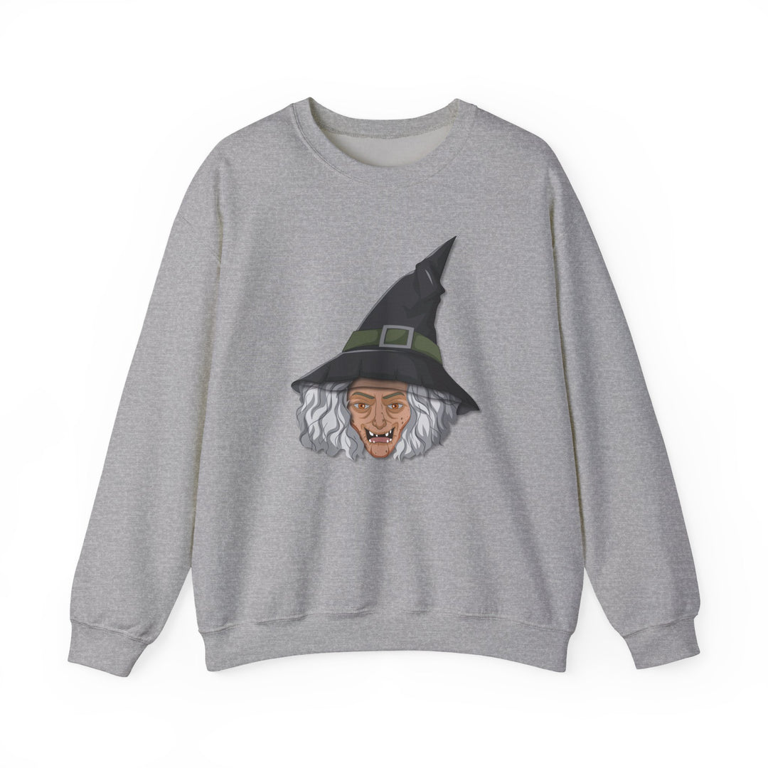 Happy Halloween Acrostic Poem Sweatshirt -  Old Witch