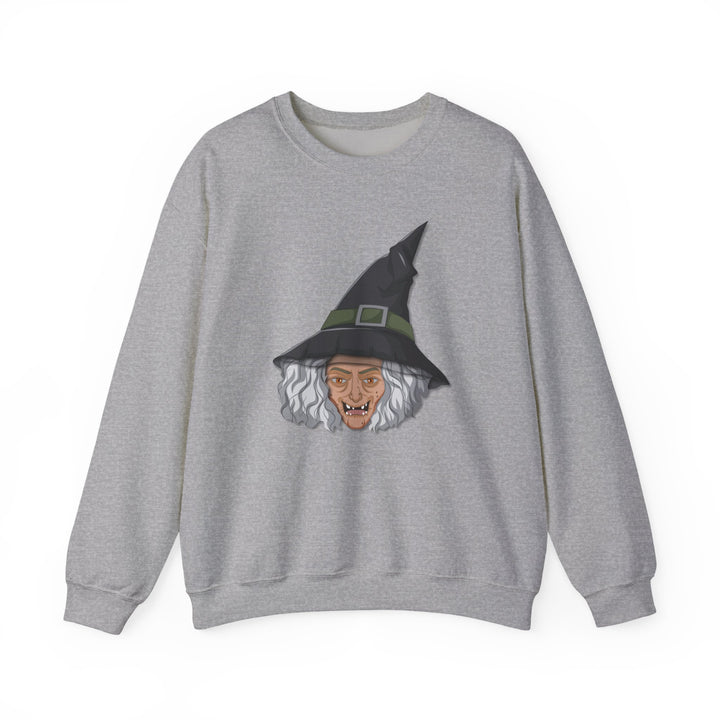 Happy Halloween Acrostic Poem Sweatshirt -  Old Witch