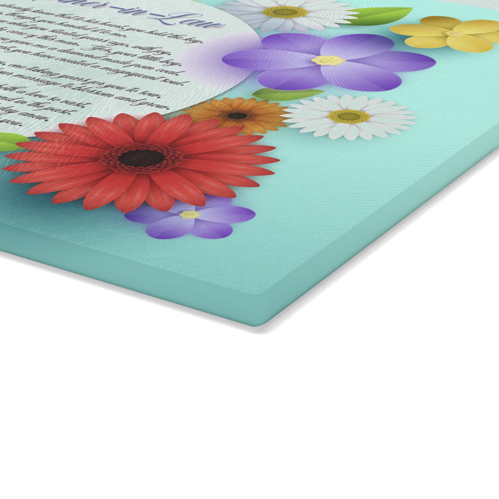 It's Just a Phrase Glass Cutting Board - Mother-in-Law