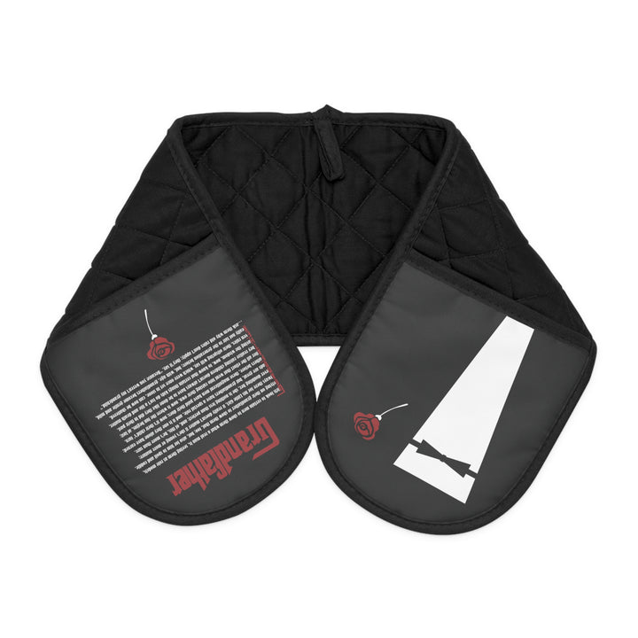 Grandfather Acrostic Poem Oven Mitts
