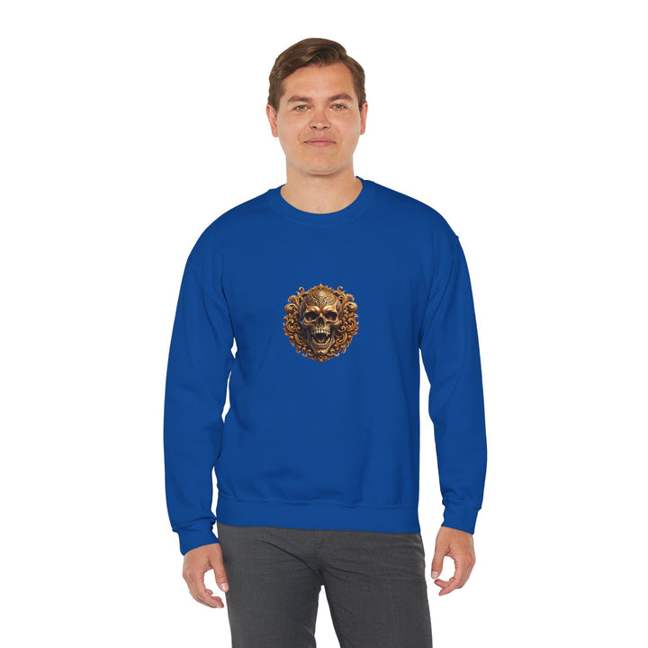 Happy Halloween Acrostic Poem Sweatshirt - Skull