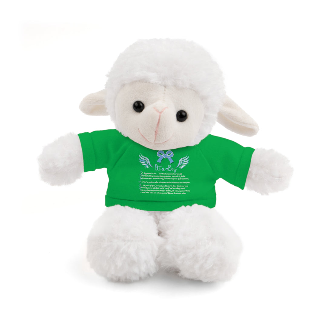 Baby Steps Stuffed Animals with Tee - It's a Boy
