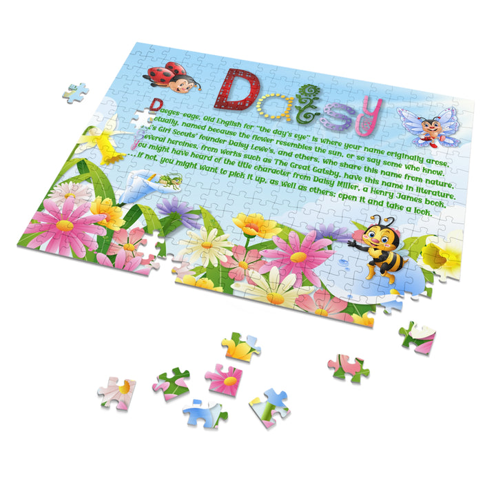 Namesakes Acrostic Poem Jigsaw Puzzle - Flowers