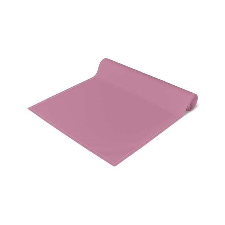 “A Baby is Born” Table Runner - Baby Items Font - Pink - No Personalization
