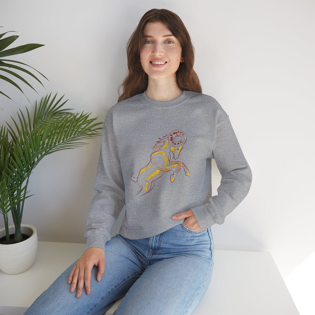 Aries Acrostic Poem Astrology Sweatshirt - Unisex
