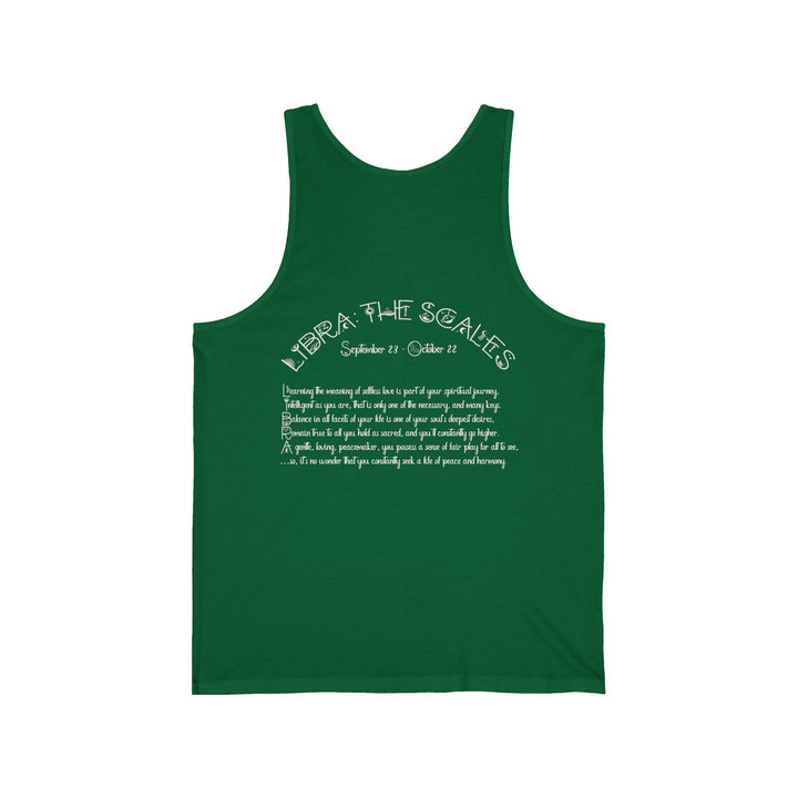 “Libra”  Unisex Acrostic Poem Jersey Tank Top